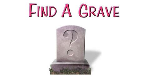 find a grave home page